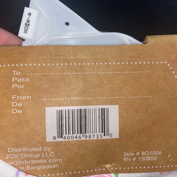 Onesie set, 3 pieces, girls onesie new with tag, original packaging. - Picture 9 of 9